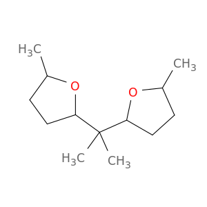 Furan, 2,2'-(1-methylethylidene)bis[tetrahydro-5-methyl-