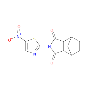 2-(5-nitro-1,3-thiazol-2-yl)-3a,4,7,7a-tetrahydro-1h-4,7-methanoisoindole-1,3(2h)-dione