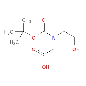 2-((叔丁氧羰基)(2-羟乙基)氨基)乙酸
