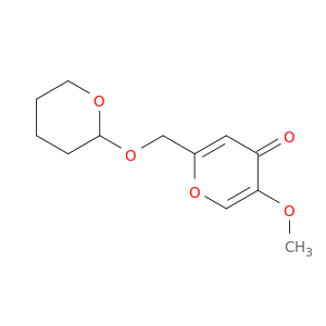 5-Methoxy-2-(((Tetrahydro-2H-Pyran-2-Yl)Oxy)Methyl)-4H-Pyran-4-One