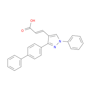 3-(3-([1,1'-Biphenyl]-4-yl)-1-phenyl-1H-pyrazol-4-yl)acrylic acid