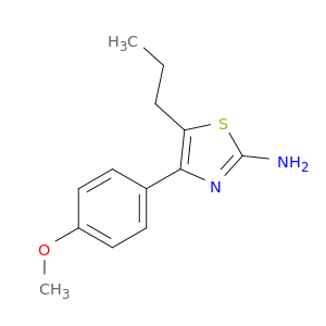 4-(4-Methoxyphenyl)-5-propylthiazol-2-amine