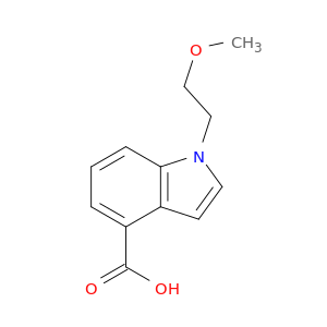 1-(2-Methoxyethyl)-1H-indole-4-carboxylic acid