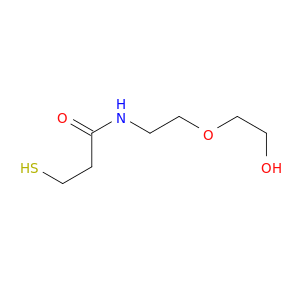 Propanamide, N-[2-(2-hydroxyethoxy)ethyl]-3-mercapto-