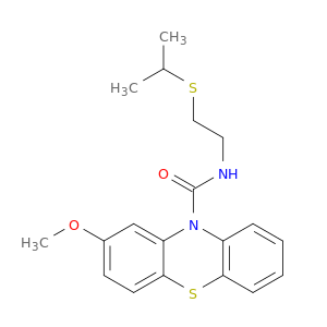 2-METHOXY-N-(2-((ISOPROPYL)THIO)ETHYL)-10H-PHENOTHIAZINE-10-CARBOXAMIDE