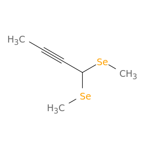 2-Butyne, 1,1-bis(methylseleno)-