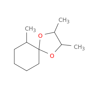 1,4-Dioxaspiro[4.5]decane, 2,3,6-trimethyl-