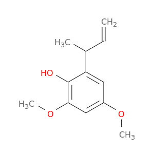 Phenol, 2,4-dimethoxy-6-(1-methyl-2-propenyl)-