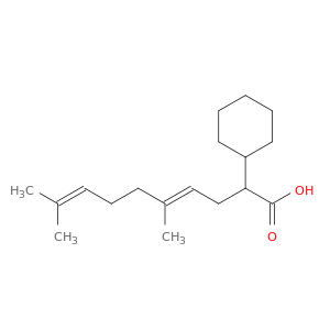 Cyclohexaneacetic acid, α-[(2E)-3,7-dimethyl-2,6-octadien-1-yl]-