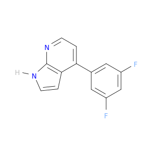 1H-Pyrrolo[2,3-b]pyridine, 4-(3,5-difluorophenyl)-