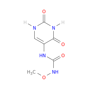 Urea,N-methoxy-N'-(1,2,3,4-tetrahydro-2,4-dioxo-5-pyrimidinyl)-