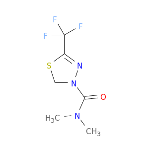 1,3,4-Thiadiazole-3(2H)-carboxamide, N,N-dimethyl-5-(trifluoromethyl)-