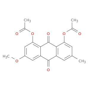 9,10-Anthracenedione, 1,8-bis(acetyloxy)-3-methoxy-6-methyl-
