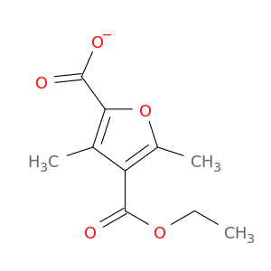 2,4-Furandicarboxylic acid, 3,5-dimethyl-, 4-ethyl ester