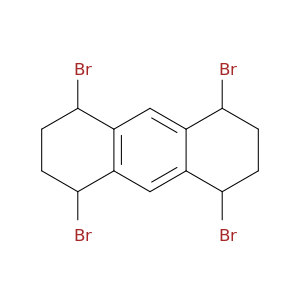 Anthracene, 1,4,5,8-tetrabromo-1,2,3,4,5,6,7,8-octahydro-