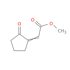 Acetic acid, (2-oxocyclopentylidene)-, methyl ester