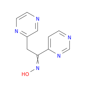 Ethanone, 2-pyrazinyl-1-(4-pyrimidinyl)-, oxime