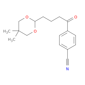 4'-CYANO-4-(5,5-DIMETHYL-1,3-DIOXAN-2-YL)BUTYROPHENONE