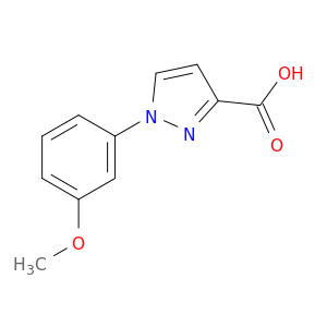 1-(3-甲氧基苯基)-1H-吡唑-3-羧酸