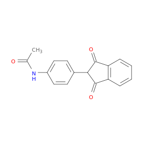 Acetamide, N-[4-(2,3-dihydro-1,3-dioxo-1H-inden-2-yl)phenyl]-