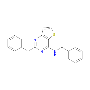 Thieno[3,2-d]pyrimidin-4-amine, N,2-bis(phenylmethyl)-