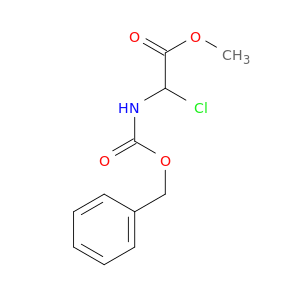 Acetic acid, chloro[[(phenylmethoxy)carbonyl]amino]-, methyl ester