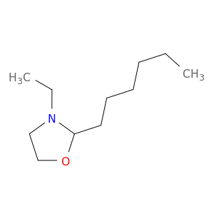 Oxazolidine,3-ethyl-2-hexyl-