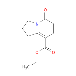 8-Indolizinecarboxylic acid, 1,2,3,5,6,7-hexahydro-5-oxo-, ethyl ester
