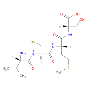 L-Serine, L-valyl-L-cysteinyl-L-methionyl-