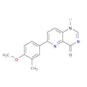 Pyrido[3,2-d]pyrimidin-4(1H)-one, 6-(4-methoxy-3-methylphenyl)-