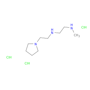 [2-(Methylamino)ethyl][2-(pyrrolidin-1-yl)ethyl]amine trihydrochloride