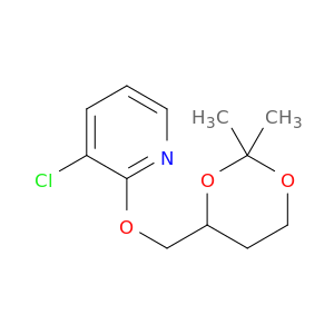 Pyridine, 3-chloro-2-[(2,2-dimethyl-1,3-dioxan-4-yl)methoxy]-