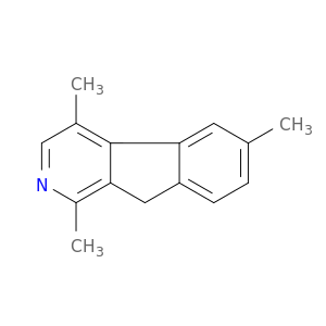 9H-Indeno[2,1-c]pyridine, 1,4,6-trimethyl-