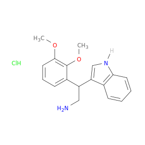2-(2,3-Dimethoxyphenyl)-2-(1H-indol-3-yl)ethanamine hydrochloride
