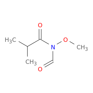 Propanamide, N-formyl-N-methoxy-2-methyl-
