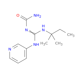 (((1,1-DIMETHYLPROPYL)AMINO)(PYRIDIN-3-YLAMINO)METHYLENE)UREA