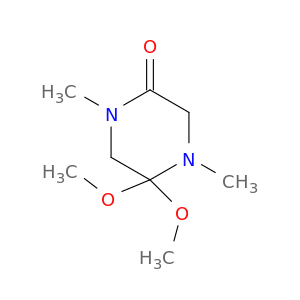 2-Piperazinone,5,5-dimethoxy-1,4-dimethyl-
