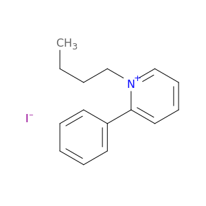 Pyridinium, 1-butyl-2-phenyl-, iodide
