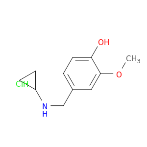 4-[(Cyclopropylamino)methyl]-2-methoxyphenol Hydrochloride