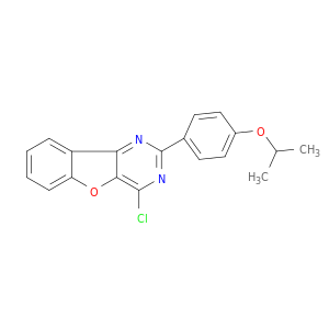 4-氯-2-[4-(异丙氧基)苯基]苯并呋喃并[3,2-D]嘧啶