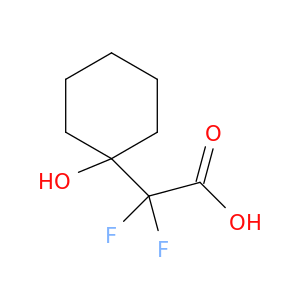 2,2-difluoro-2-(1-hydroxycyclohexyl)acetic Acid