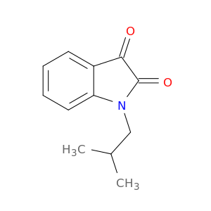 1-Isobutylindoline-2,3-dione