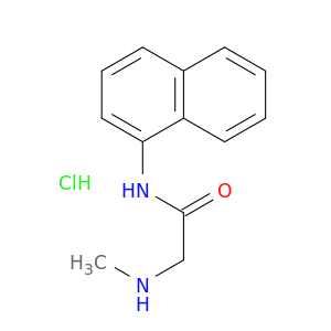 2-(Methylamino)-N-(naphthalen-1-yl)acetamide Hydrochloride