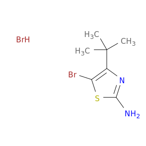 5-溴-4-叔丁基-1,3-噻唑-2-胺氢溴酸