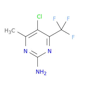 5-Chloro-4-methyl-6-(trifluoromethyl)pyrimidin-2-amine