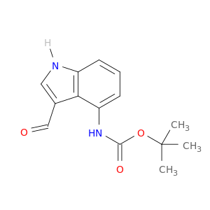 Tert-Butyl 3-Formyl-1H-Indol-4-Ylcarbamate