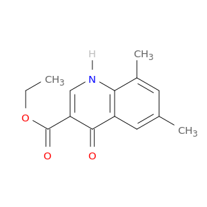 4-羟基-6,8-二甲基喹啉-3-甲酸乙酯