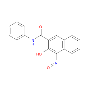 2-Naphthalenecarboxamide, 3-hydroxy-4-nitroso-N-phenyl-