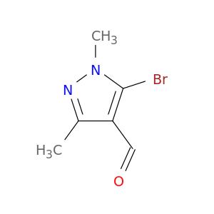 5-Bromo-1,3-dimethyl-1H-pyrazole-4-carbaldehyde