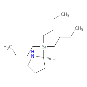 Pyrrolidine, 2-(tributylstannyl)-, (S)-